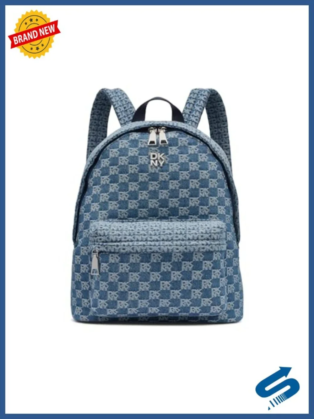 DKNY Cotton Canvas Jenny Backpack - Travel Work Casual
